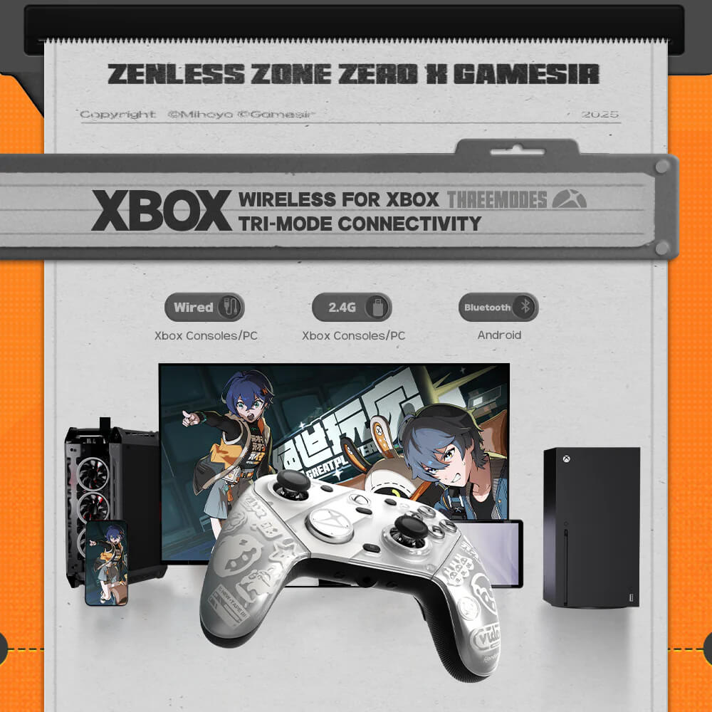 Less Pro Controller GameSir G7 Pro Zenless Zone Zero Edition Controller for Xbox, PC & And ...